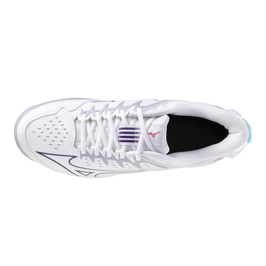 Mizuno WAVE LYNX 2 White/VioletIndigo/CamelliaRos